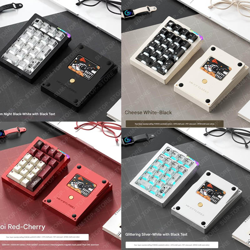 Mechanical Numpad Hot Swap Rgb Wireless - Weikav Stars21S Numpad Kits Wireless Mechanical