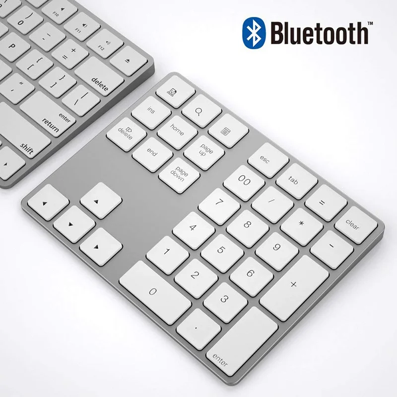 Mini Ultra Thin Bluetooth Numb - огляд і ціна Bluetooth Numeric Keypad Aluminum Slim
