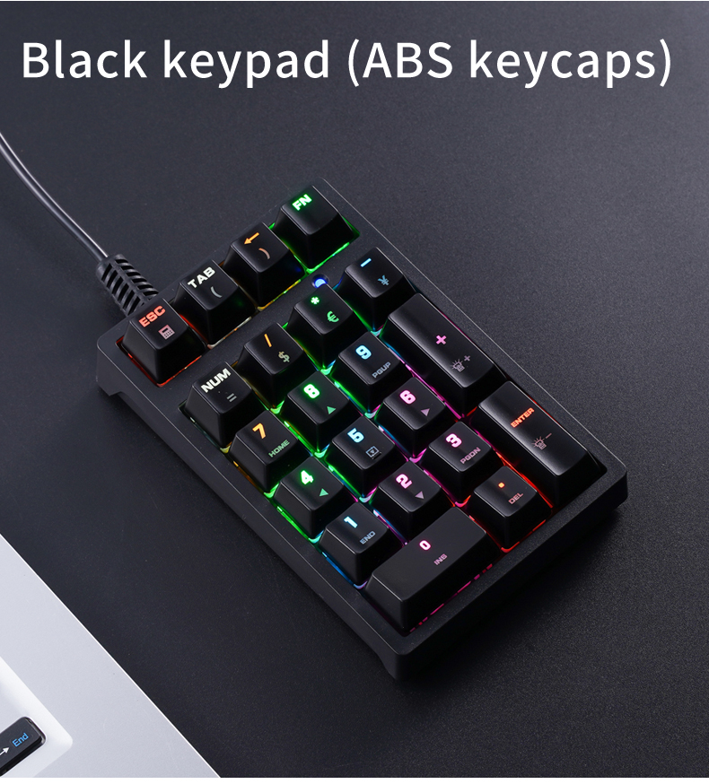 T21 APAYADO Wired Numeric Keyp - огляд і ціна Pbt Keycaps For Numeric Keypad Numpad