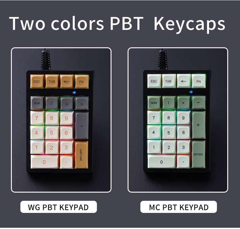 T21 APAYADO Wired Numeric Keyp - огляд і ціна Pbt Keycaps For Numeric Keypad Numpad