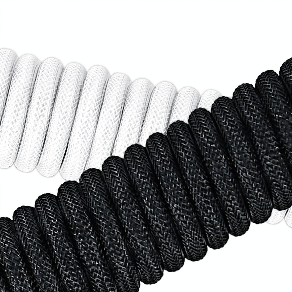 Coiled Aviator Cable For Mecha - огляд і ціна Type C Detachable Cable Coiled Keyboard