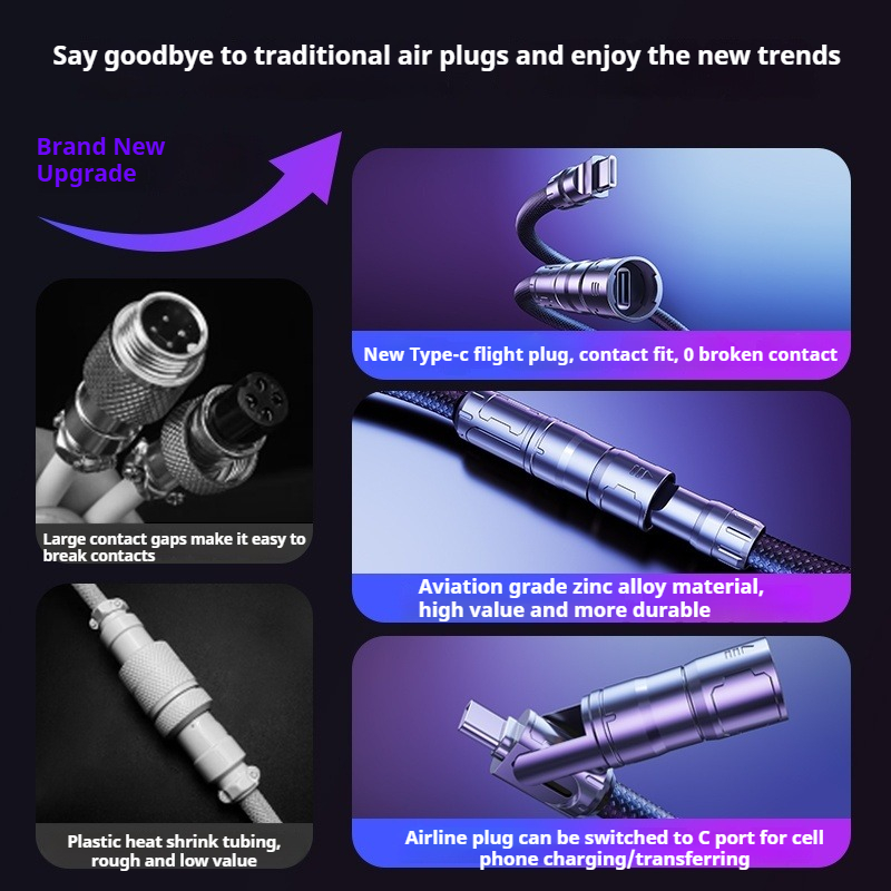 Eary 1.2m Coiled Keyboard Cabl - огляд і ціна Type C Detachable Cable Coiled Keyboard