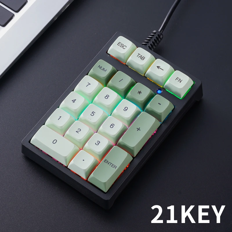 APAYADO T21 Mechanical Numpad  - огляд і ціна Pbt Keycaps For Numeric Keypad Numpad