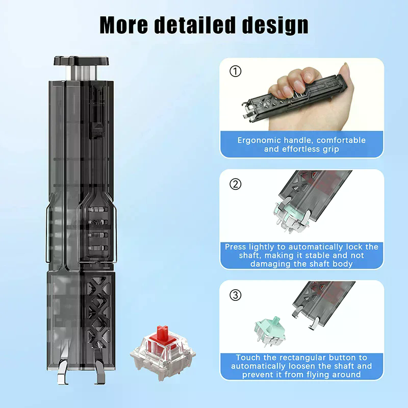 2 In 1 Switch Puller Keycap Pu - огляд і ціна Keycap Puller Switch Puller 2 In 1