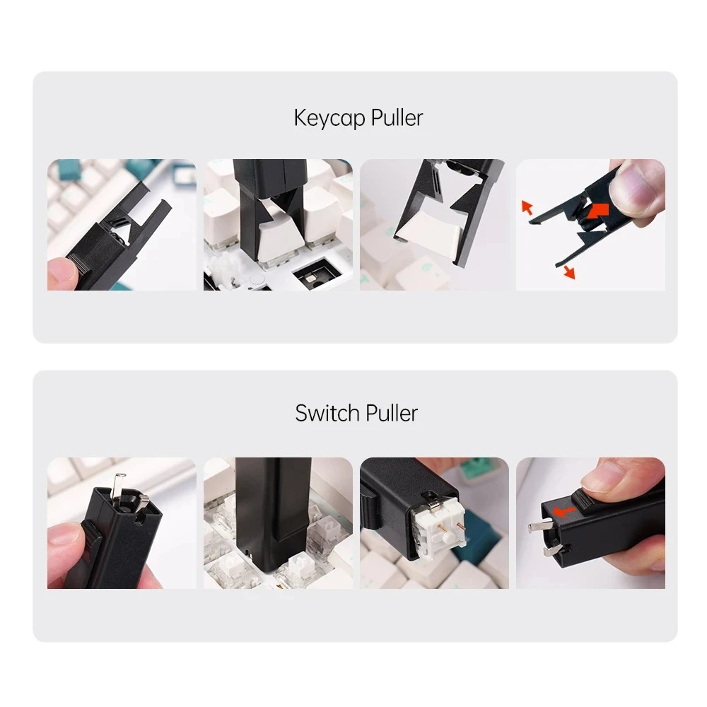 2 In 1 Switch Puller Keycap Pu - огляд і ціна Keycap Puller Switch Puller 2 In 1