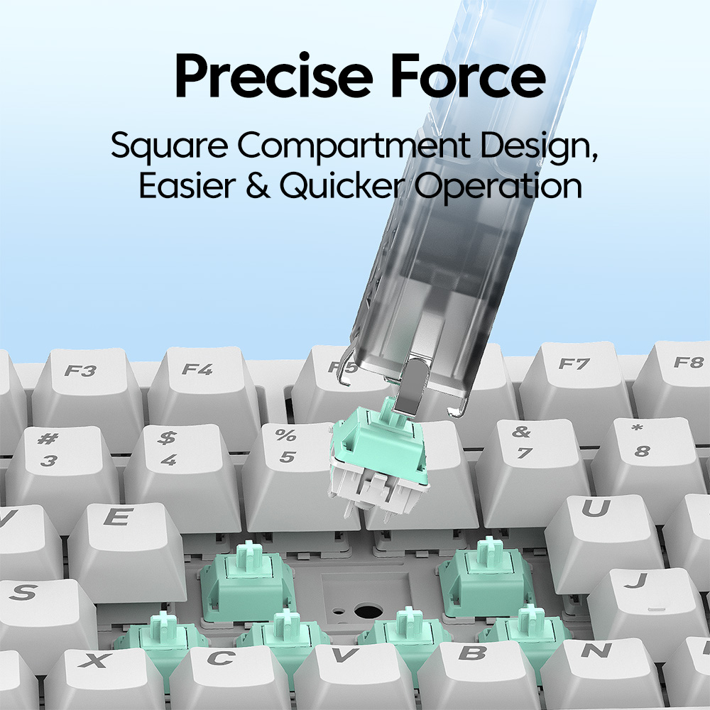 2 In 1 Keyboard Keycaps Switch - огляд і ціна Keycap Puller Switch Puller 2 In 1