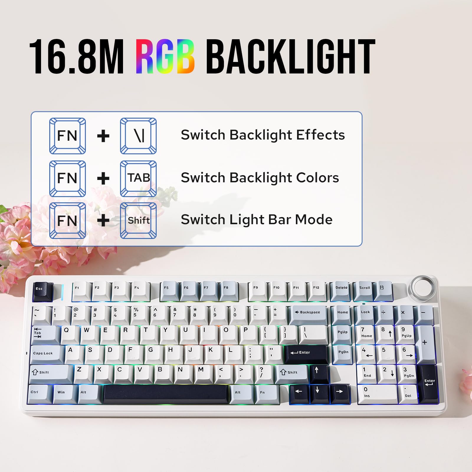 AULA F99 96% Wireless Gaming M - огляд і ціна Mechanical Numpad Hot Swap Rgb Wireless