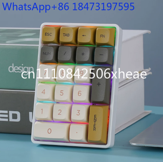 FREEWOLF K21 Wireless Mechanic - огляд і ціна Mechanical Numpad Hot Swap Rgb Wireless